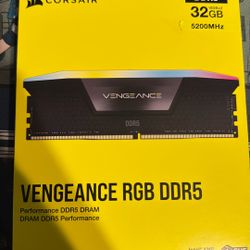 CORSAIR VENGEANCE RGB DDR5 RAM 32GB 