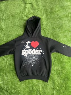 Black Worldwide Spider Hoodie
