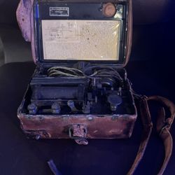 Rare WWI U.S. Army Signal Corps Service Buzzer Model 1914 – Complete & Authentic Trench Communication Set!