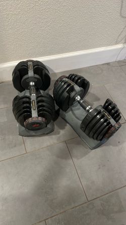 Bowflex dumbells