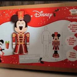 5 Ft LED Holiday Mickey Mouse & Minnie Mouse Nutcracker, Nutcrackers, Decorations