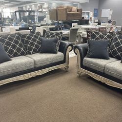 Brand New 2PC Sofa Set! Take Home For $49 Down!