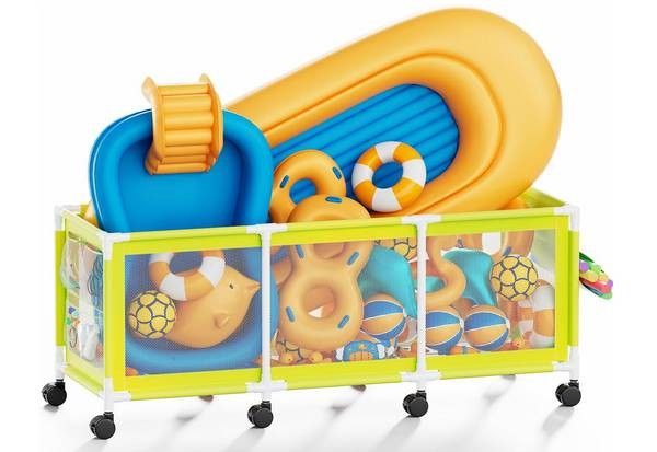 365 Gallon 103" L Extra Large Swimming Pool Storage Bin