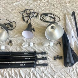 Basic Studio Light Set For Photography or Video