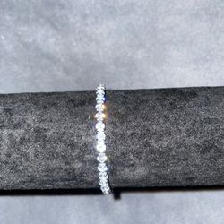 Jewelry Moissanite Tennis Bracelet Unisex 18cm 4mm