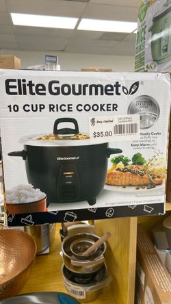 Rice cooker Elite Gourmet 10 Cup Rice Cooker