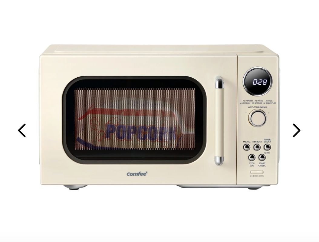 Cute Retro Microwave