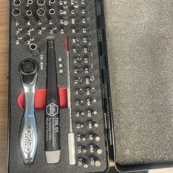 Wiha 75965 Master Tech 65 Pc.  Box ESD Safe Precision Micro Bit Set