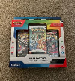 Pokemon First Partner Illustration Collection Series 3 Sealed