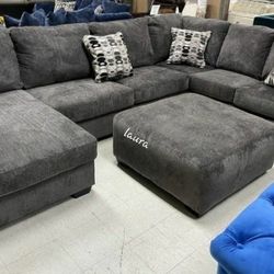 U SHAPED SECTIONAL COUCH SAME DAY DELIVERY By ASHLEY