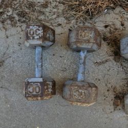 30 Pound Cast Iron Weights
