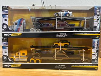 Maisto Design Transporters 1/64 Diecast Set of 2