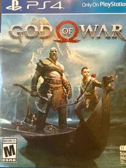 PlayStation 4 God of War Video Game