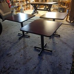 3 Cafe Tables 