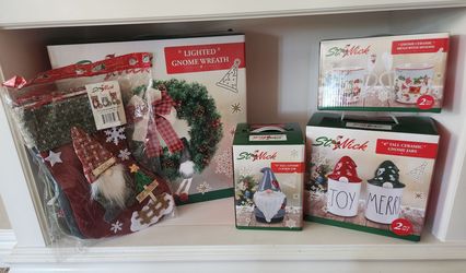 Gnome Christmas Decor Set