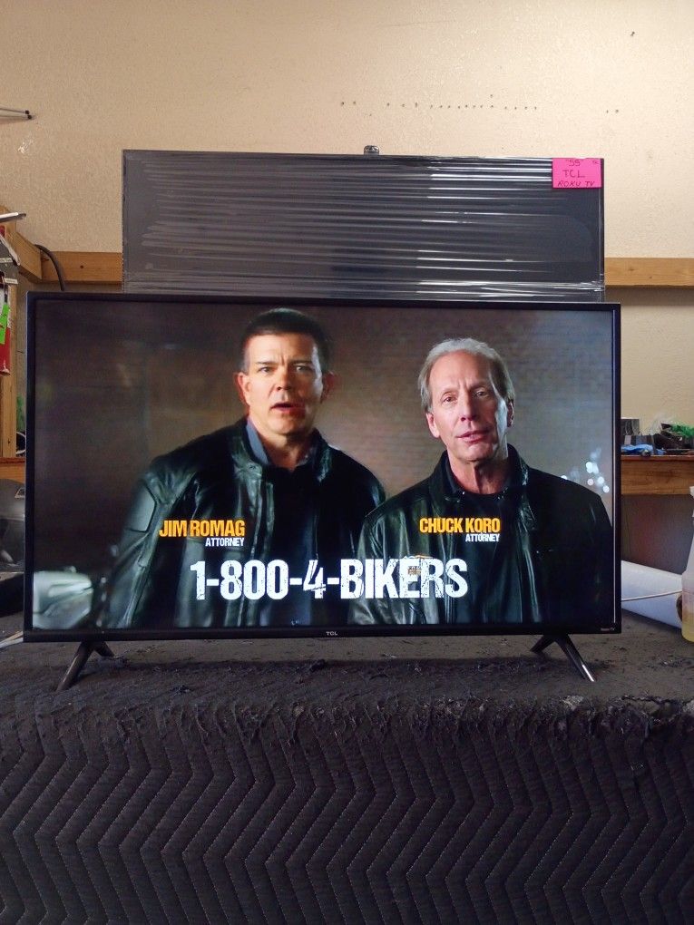 40 Inch Roku 4k Smart Beautiful Tv Comes With Remote Control Shows Great Picture Works Fantastic Guaranteed