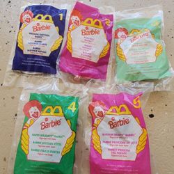 McDonald's barbie set 1996
