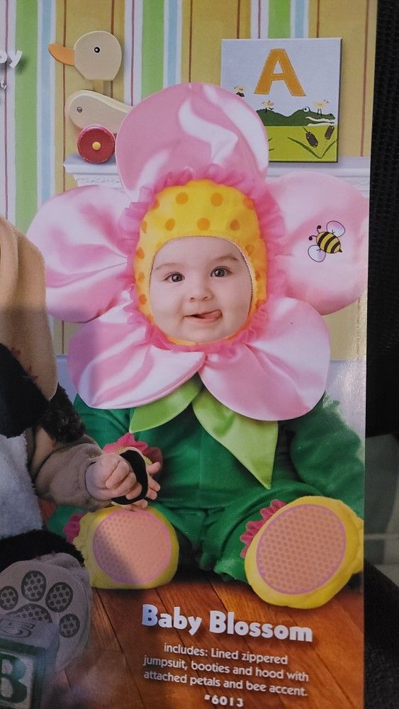 Infant flower Halloween costume
