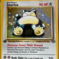 Snorlax Venusaur Pokémon Cards Charizard