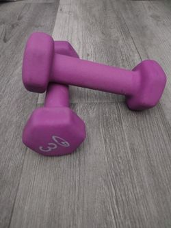 Dumbbell 3lbs Purple 