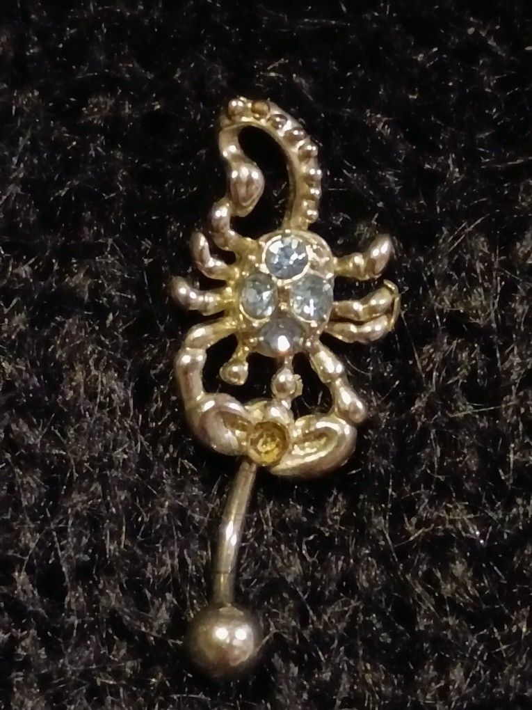 Scorpion Belly Ring