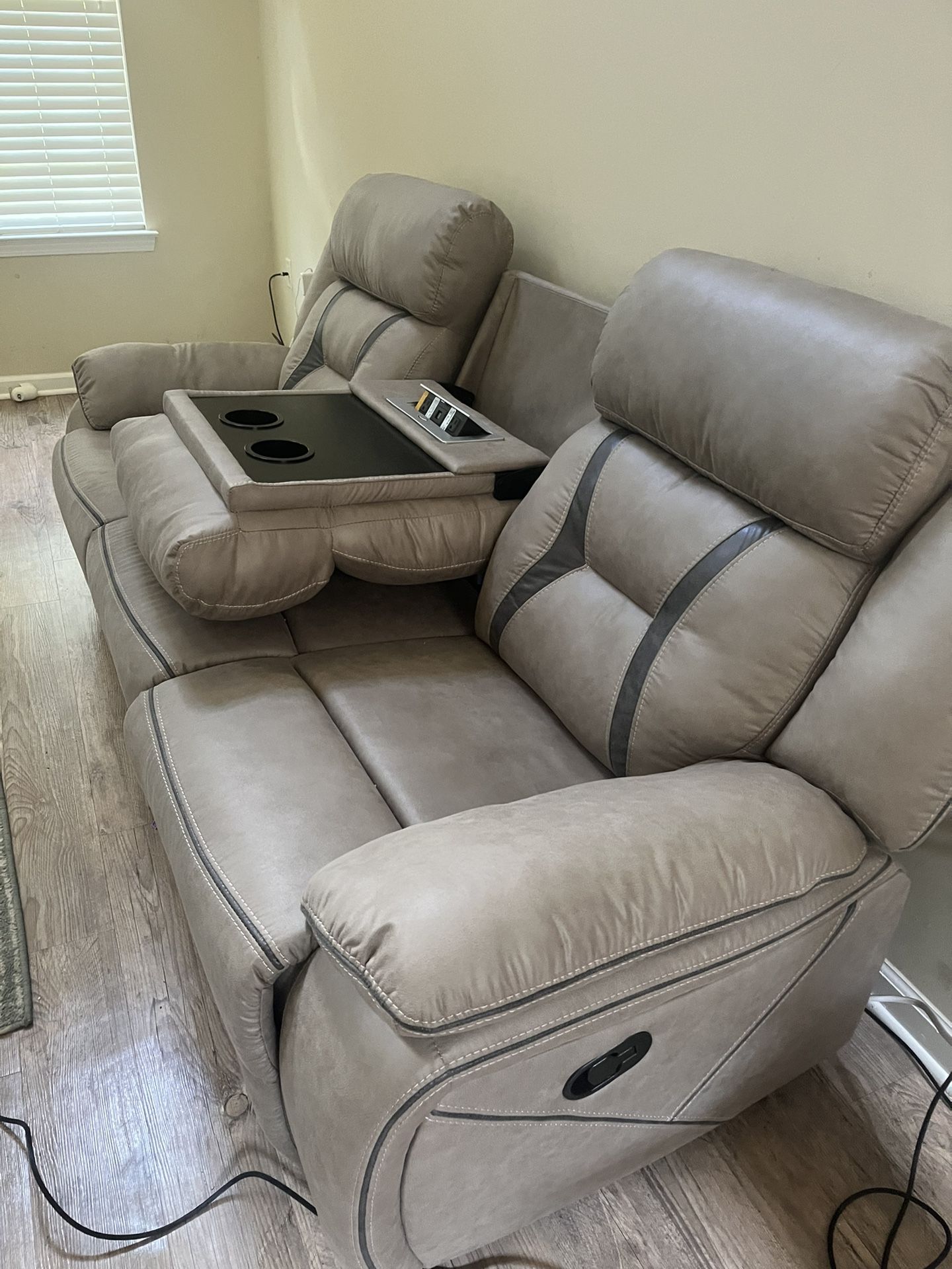 2 Recliner Couches Manual