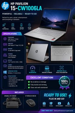 HP PAVILION 15-CW1006LA