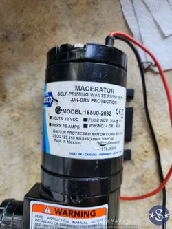 PA3155-002 Macerator Pump