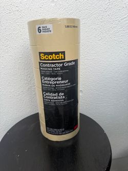 Contractors masking tape