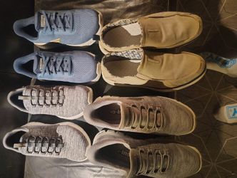 Skechers Shoe Bundle 4 Pairs Go Walk Slip-Ins Slides