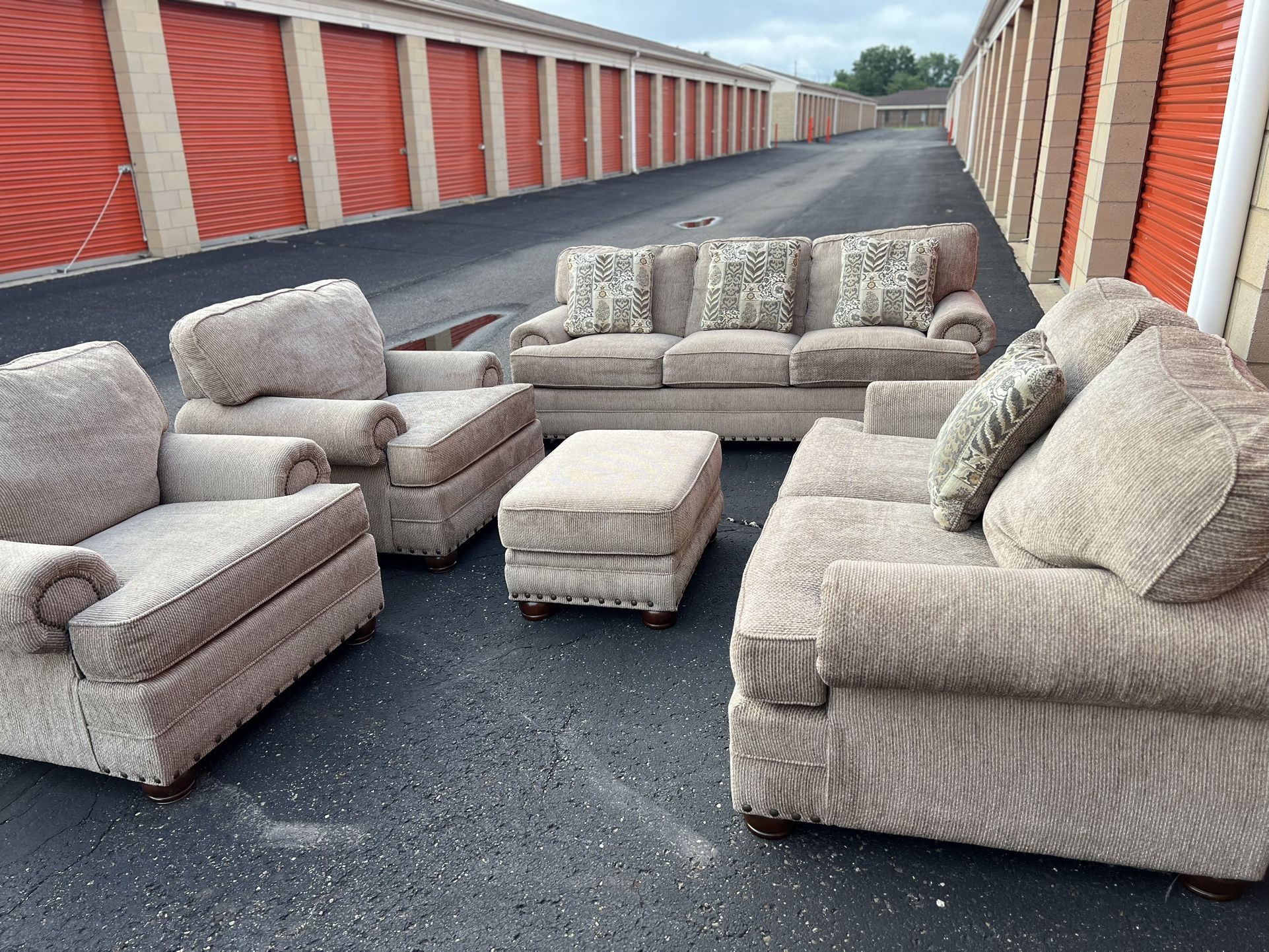 Couch, Loveseat & Chairs