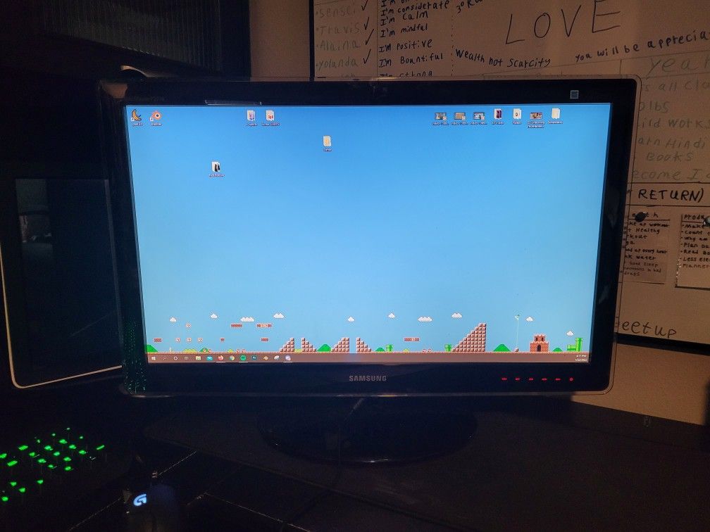 27" Samsung P2770FH Moniter W/Power Cable and HDMI