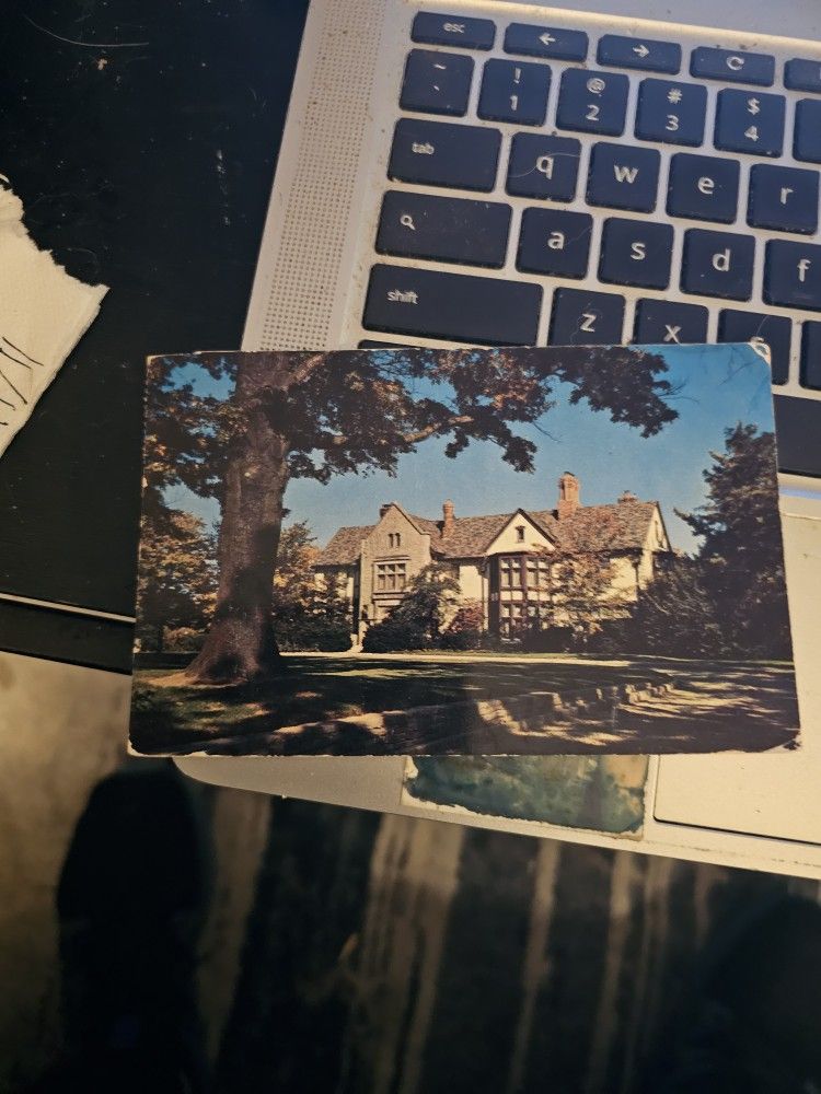 Governors Mansion 1962 Postcard