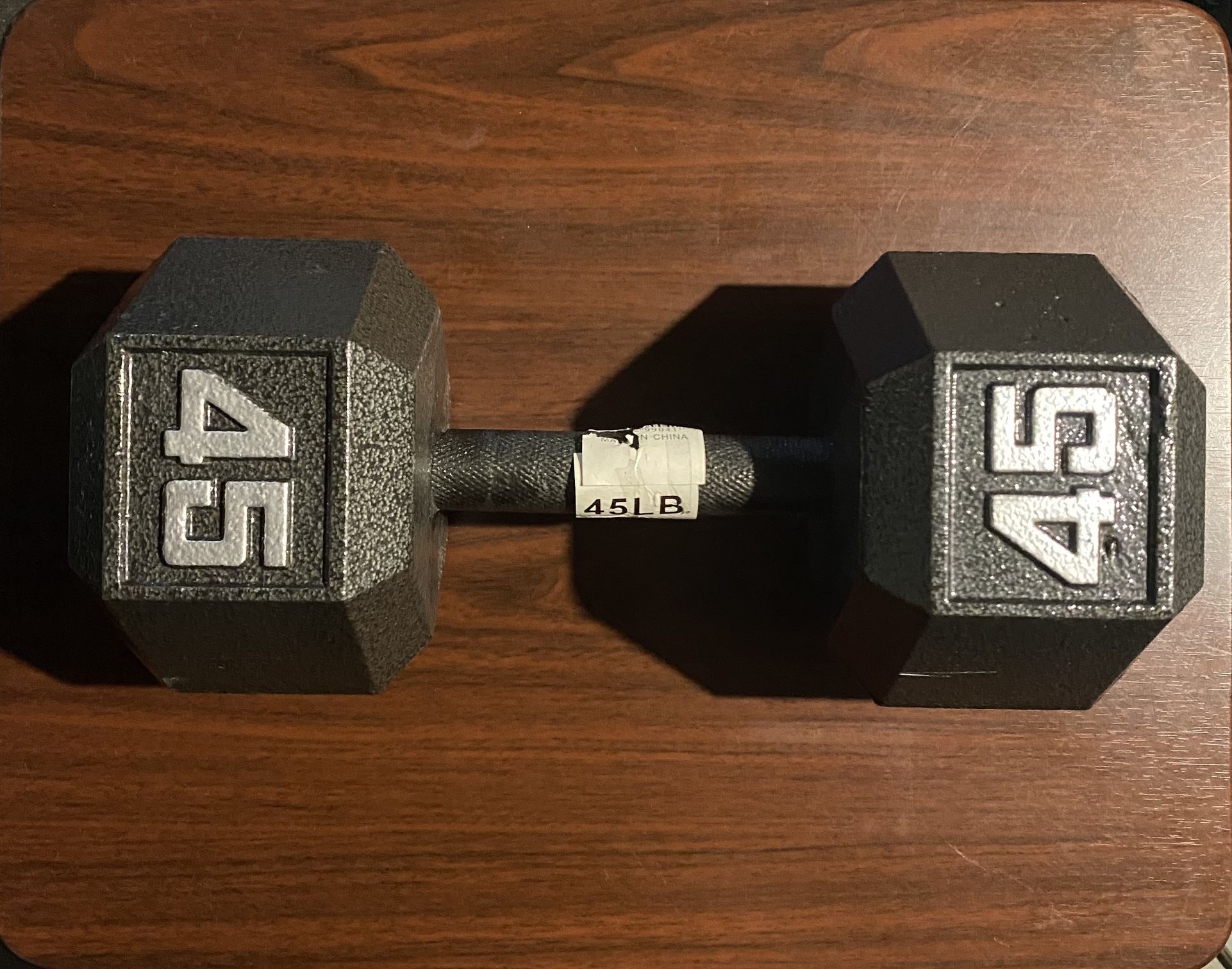 CAP 45 LB Cast Iron Dumbbell (Brand New/Never Used)