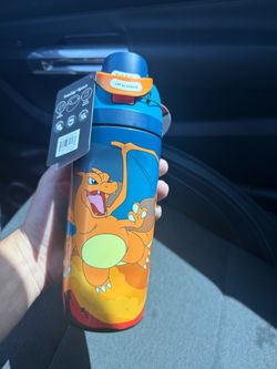Pokémon Charizard Owala FreeSip Water Bottle 16oz Stainless Steel New