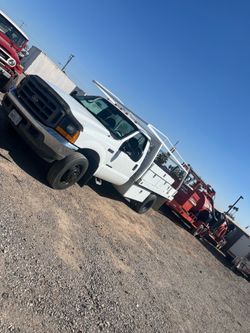 2001 ford f550 utility truck
