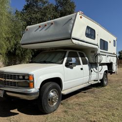 Chevy Truck And Camper Forsale