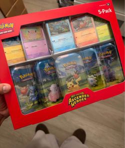 Ascended Heroes Tin 5-Pack Bundle