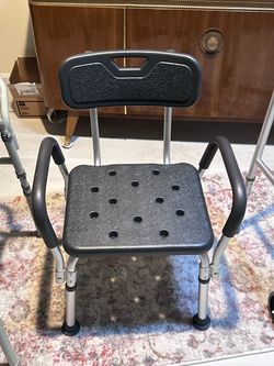 Shower Chair with Arms and Back