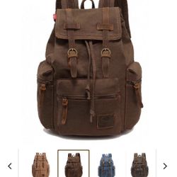 Canvas Backpack