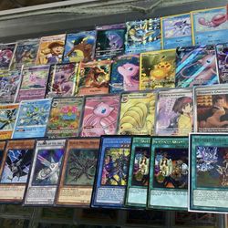 Pokemon Yugioh Cards