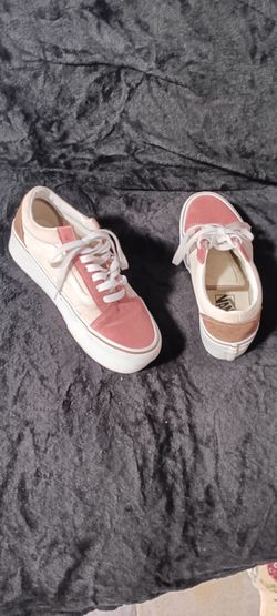 Vans tri color shoes