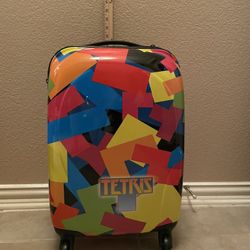 Tetris Hard Shell Luggage With Wheels And Handle 