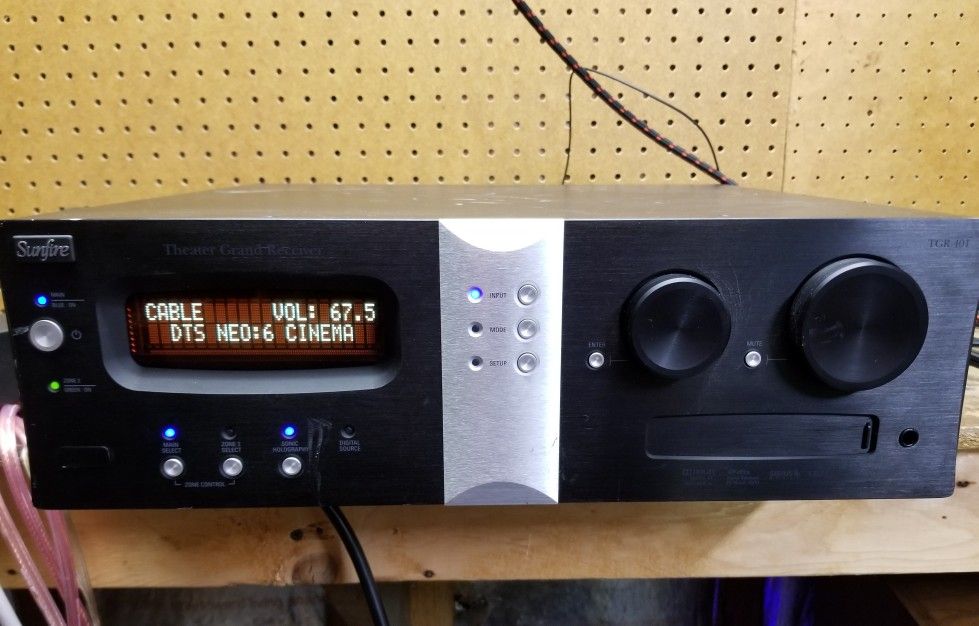 Sunfire TGR-401 200wpc HDMI receiver by Bob Carver