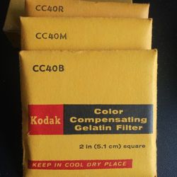 Vintage Kodak Gelatin filters
