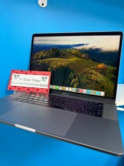 Apple MacBook Pro 15 inch 2019 - Core I7 16GB RAM 256GB -PAYMENTS AVAILABLE-$1 Down Today 