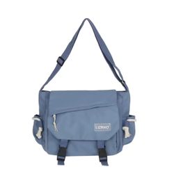 Women's Nylon Handheld One Shoulder Versatile Large Capacity Crossbody Bag Retro Work Travel