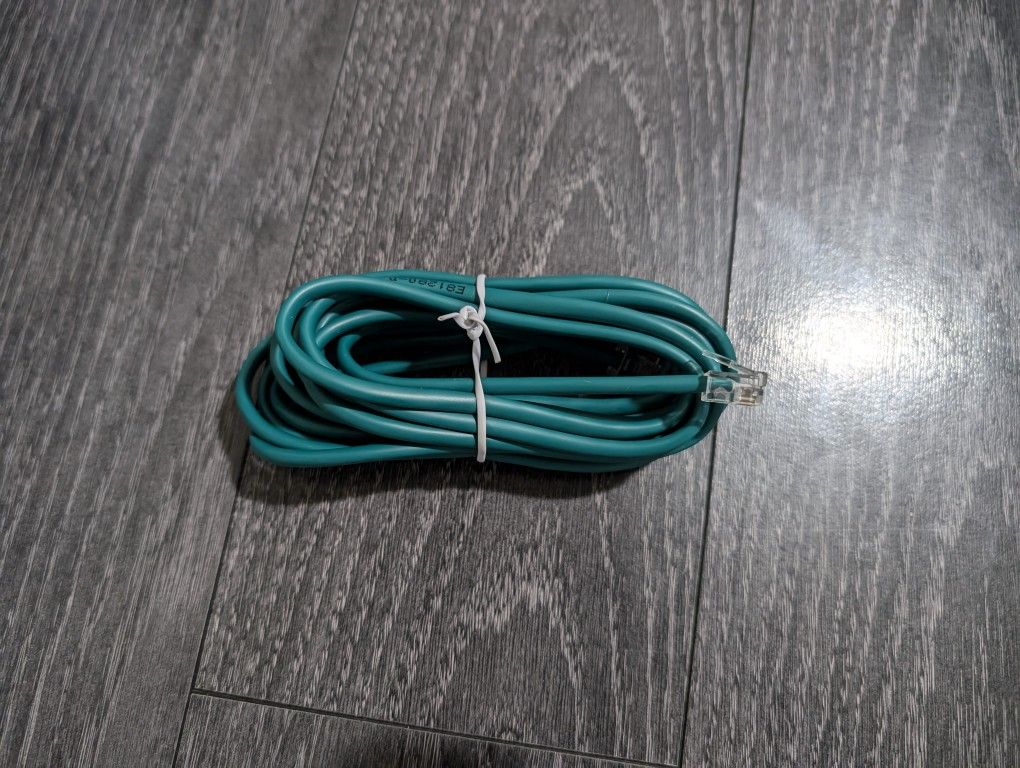 Phone Cord for Fax Machines, Landline Phones, and Modems