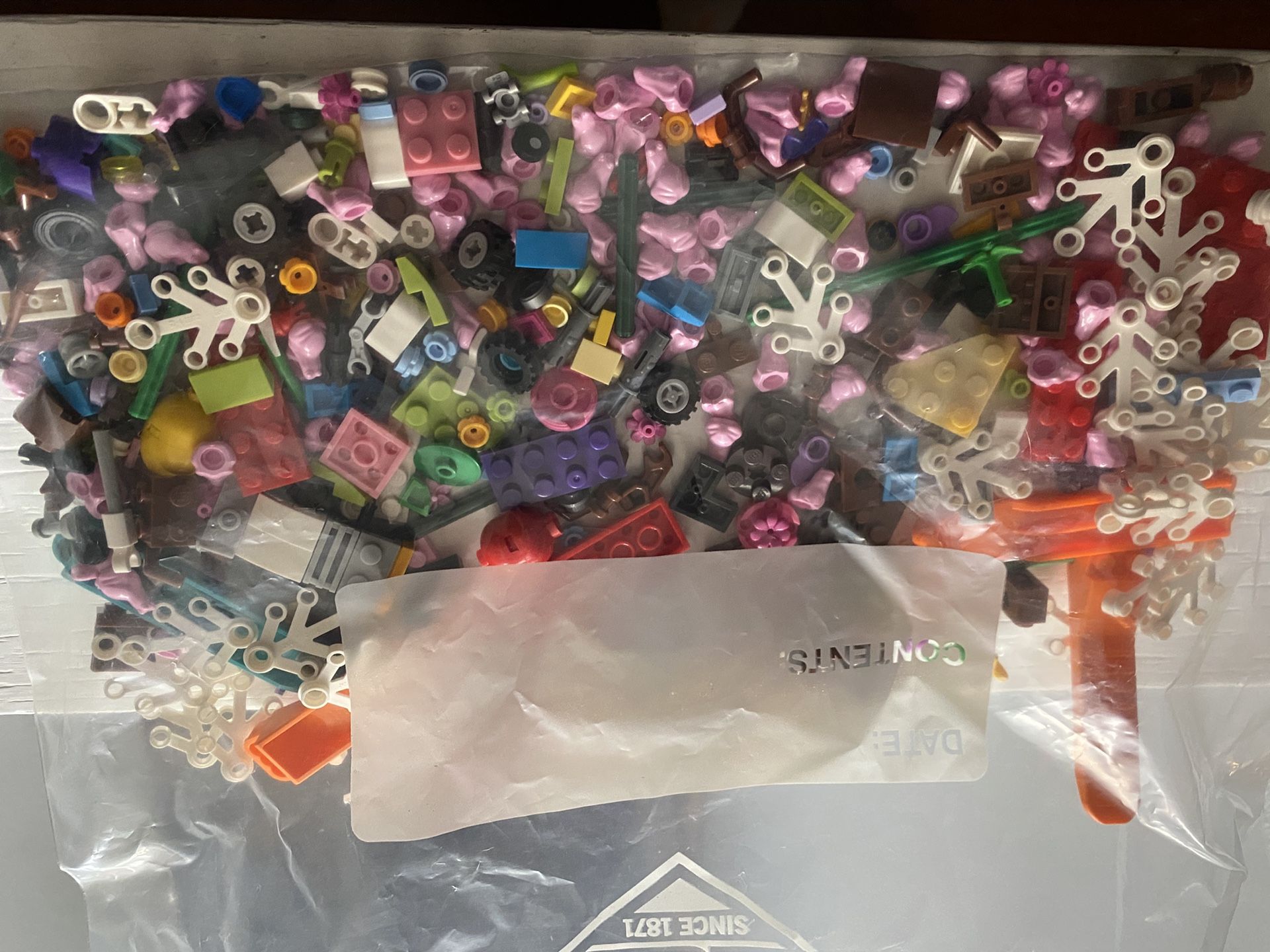 Lego Pieces Bag