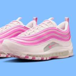 Nike Air Max 97 Pink Foam Playful Pink White FJ2588-600 Men's Size 10 Brand New!
